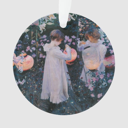Anjer Lily Lily Roos John Singer Sargent Kunst Ornament (voorkant)