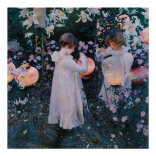 Anjer Lily Lily Roos John Singer Sargent Kunst Poster