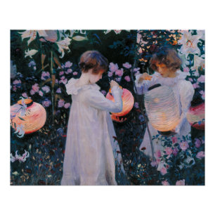 Anjer Lily Lily Roos John Singer Sargent Kunst Poster