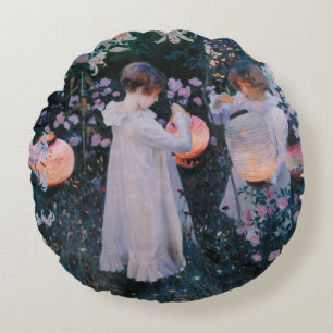 Anjer Lily Lily Roos John Singer Sargent Kunst Rond Kussen