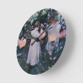 Anjer Lily Lily Roos John Singer Sargent Kunst Ronde Klok (Hoek)