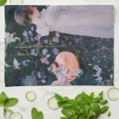 Anjer Lily Lily Roos John Singer Sargent Kunst Theedoek (Gevouwen)