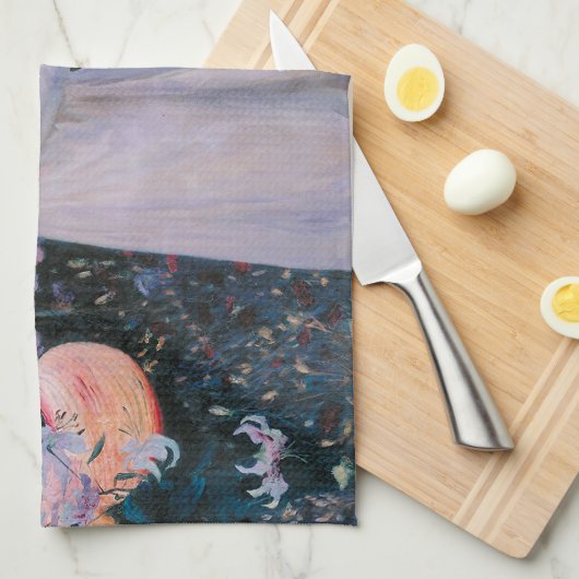 Anjer Lily Lily Roos John Singer Sargent Kunst Theedoek (Quarter Fold)