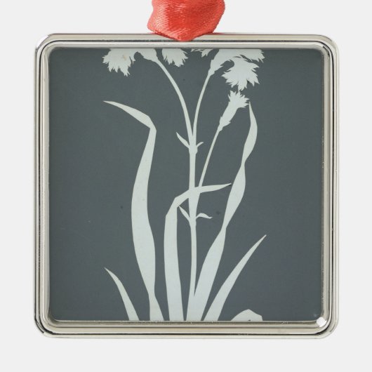 anjer metalen ornament (Voorkant)