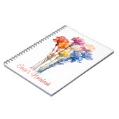 anjer notitieboek (Linkerzijde)