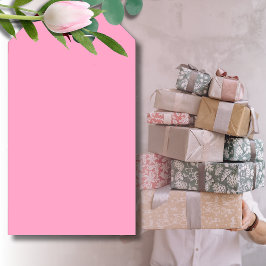 Anjer Roze Stevige Kleur | Klassiek | Elegant Cadeaulabel