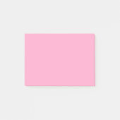 Anjer Roze Stevige Kleur | Klassiek | Elegant Post-it® Notes (Voorkant)