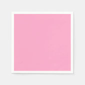 Anjer Roze Stevige Kleur | Klassiek | Elegant Servet (Voorkant)