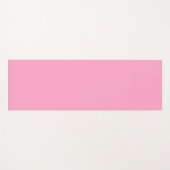 Anjer Roze Stevige Kleur | Klassiek | Elegant Yogamat (Voorkant (horizontaal))