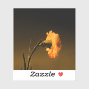 anjer schilderij sticker