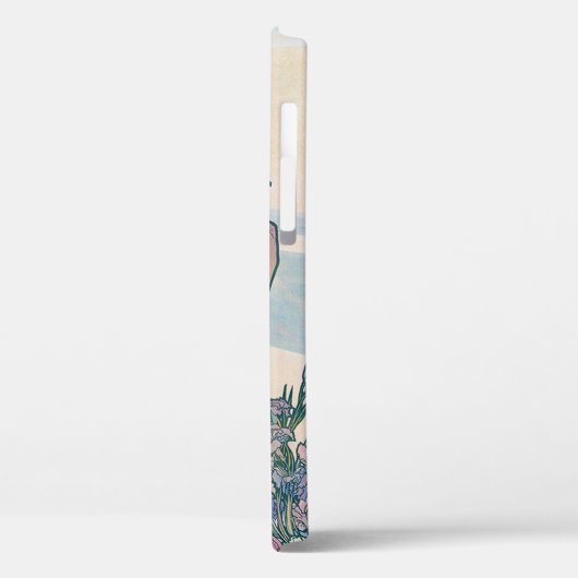 Anjer (vier bloemen), Alphonse Mucha Case-Mate iPhone Case (Achterkant / Links)