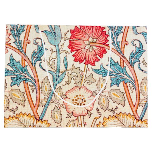 Anjer, William Morris Large Gift Bag Groot Cadeauzakje (Achterkant)