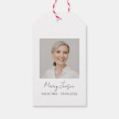 Anjer Zaadpakket Rouwkaartjes Cadeaulabel (Achterkant)