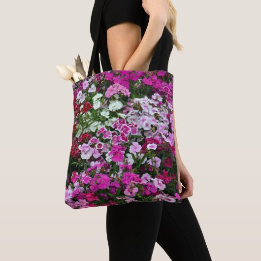 anjerbloemen tote bag (Dichtbij)