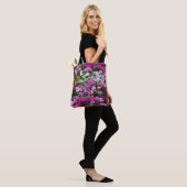 anjerbloemen tote bag (Op model)