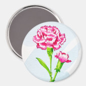 Anjermagneet Magneet (Voorkant / Achterkant)