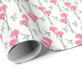 anjerpapier cadeaupapier (Rol Hoek)