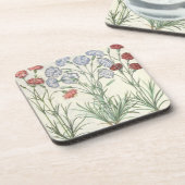 anjers: 1.Caryophyllus multiplex flore albo; 2 Onderzetter (Linkerzijde)