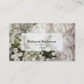 Anjers & Baby's Breath Foto Visitekaartje (Voorkant)