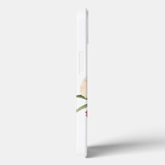  anjers Dianthus Garden Flowers Redoute Case-Mate iPhone Case (Achterkant / Rechts)