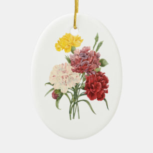 anjers Dianthus Garden Flowers Redoute Keramisch Ornament