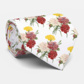  anjers Dianthus Garden Flowers Redoute Stropdas (Opgerold)