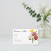anjers Dianthus Garden Flowers Redoute Visitekaartje (Staand voorkant)
