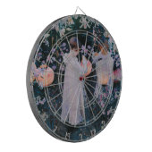 Anjers, Lily, Lily, Roos (John Singer Sargent) Dartbord (Voorkant Links)