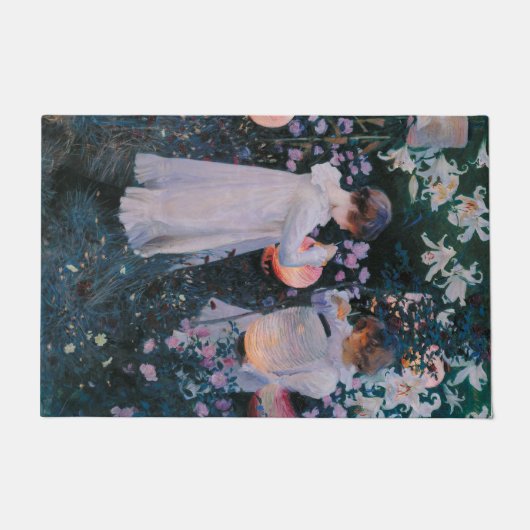 Anjers, Lily, Lily, Roos (John Singer Sargent) Deurmat (Voorkant)