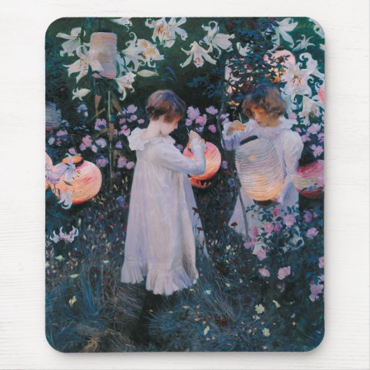 Anjers, Lily, Lily, Roos (John Singer Sargent) Muismat (Voorkant)