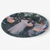 Anjers, Lily, Lily, Roos (John Singer Sargent) Papieren Bordje (Gekanteld)