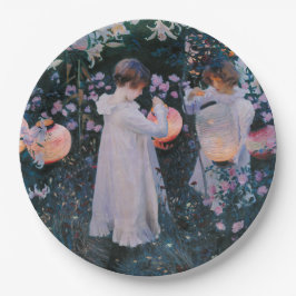 Anjers, Lily, Lily, Roos (John Singer Sargent) Papieren Bordje