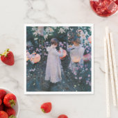 Anjers, Lily, Lily, Roos (John Singer Sargent) Servet (Insitu)