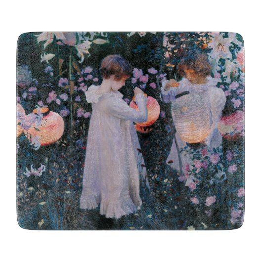 Anjers, Lily, Lily, Roos (John Singer Sargent) Snijplank (Voorkant)