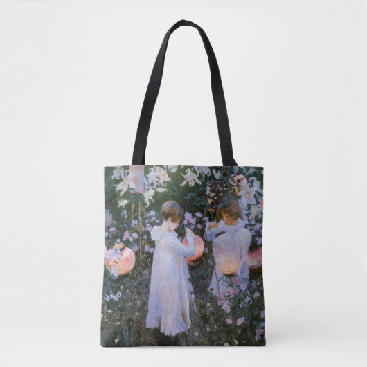 Anjers, Lily, Lily, Roos Tote Bag (Voorkant)