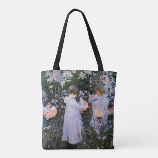 Anjers, Lily, Lily, Roos Tote Bag (Achterkant)