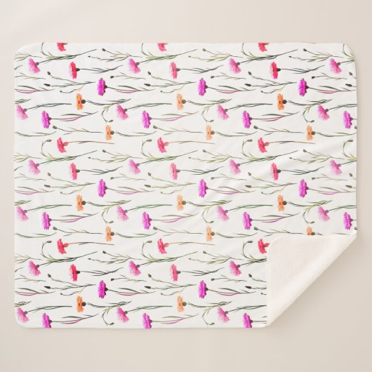  anjers met het stenen patroon sherpa deken (Voorkant (horizontaal))