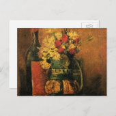 Anjers, Rozen en een fles door Vincent van Gogh Briefkaart (Voorkant / Achterkant)