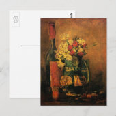 Anjers, Rozen en een fles door Vincent van Gogh Briefkaart (Voorkant / Achterkant)