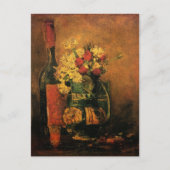 Anjers, Rozen en een fles door Vincent van Gogh Briefkaart (Voorkant)