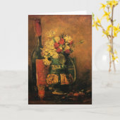 Anjers, Rozen en een fles door Vincent van Gogh Kaart (Gele Bloem)