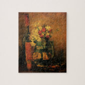 Anjers, Rozen en een fles door Vincent van Gogh Legpuzzel (Verticaal)
