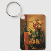 Anjers, Rozen en een fles door Vincent van Gogh Sleutelhanger (Voorkant)