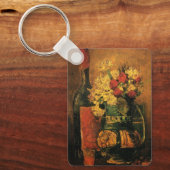 Anjers, Rozen en een fles door Vincent van Gogh Sleutelhanger (Voorkant)