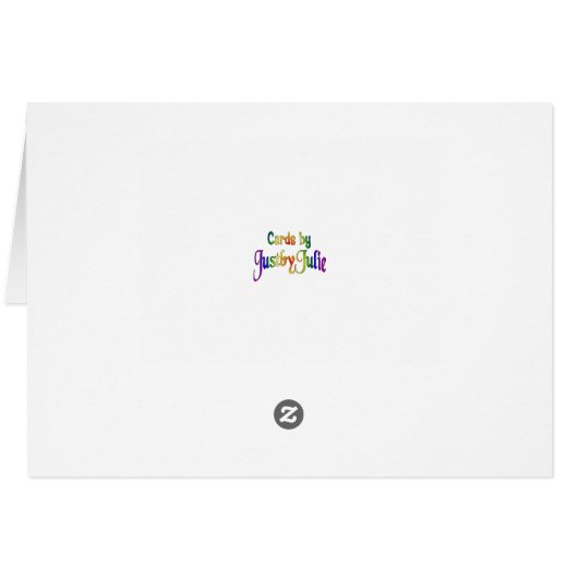 Anjers Zus en Man Paasfeest Kaart (Achterkant Horizontaal)