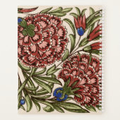 Anjertjes Tegels Antiek Rustiek De Morgan Kunst Planner (Achterkant)