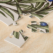 Anjlier Bloem Tegel Antieke Kunst Legpuzzel (Zijkant)