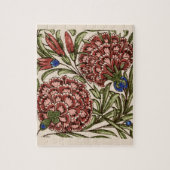 Anjlier Bloem Tegel Antieke Kunst Legpuzzel (Verticaal)