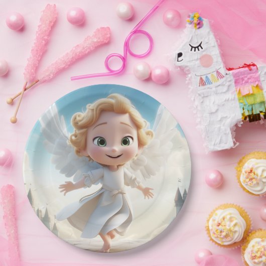 Anjo Feliz Papieren Bordje (Feest)