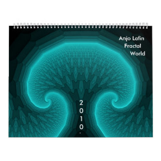 Anjo Lafin 2010 Fractal world Kalender